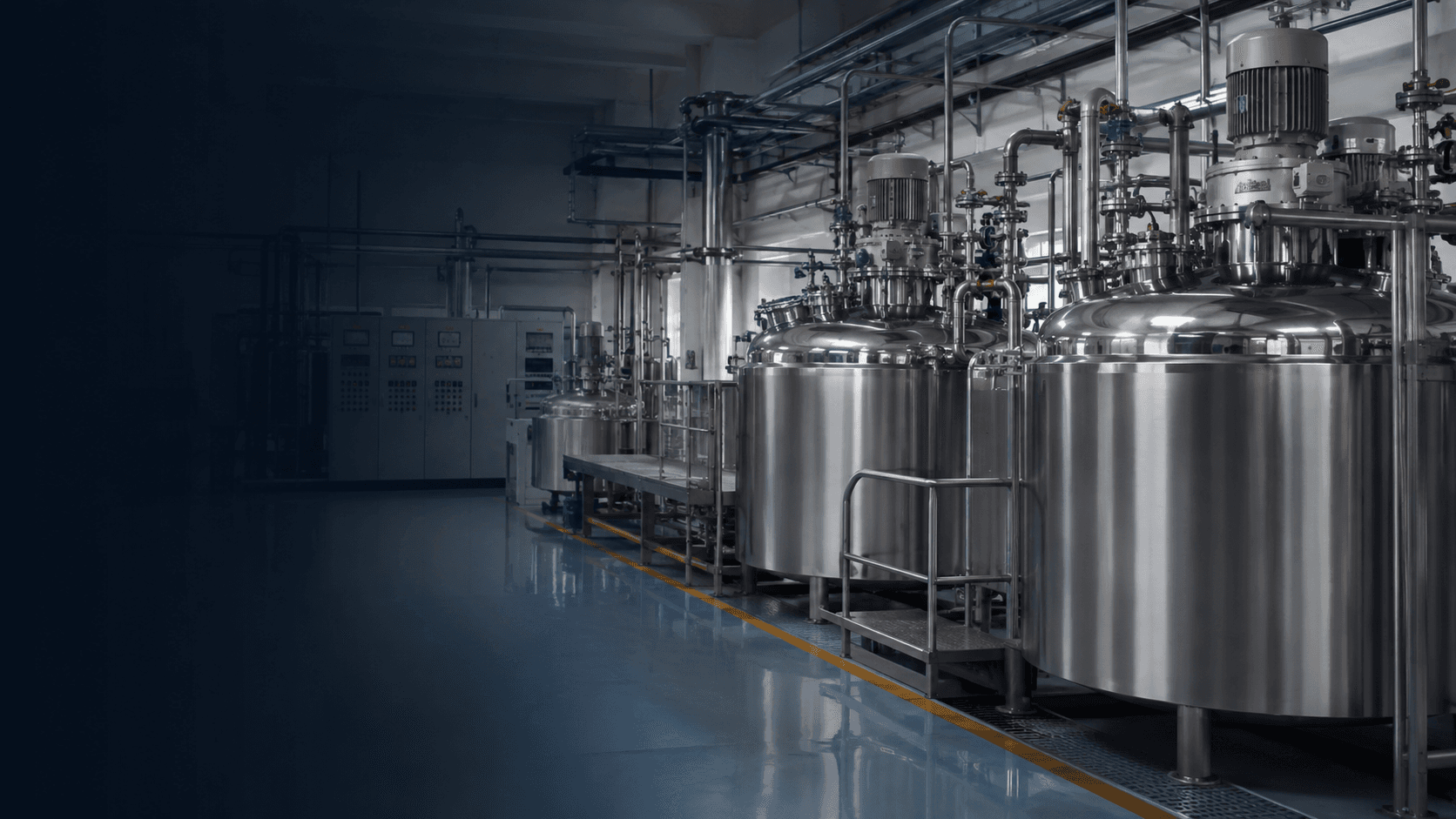 Material handling within an industrial adhesive production setting