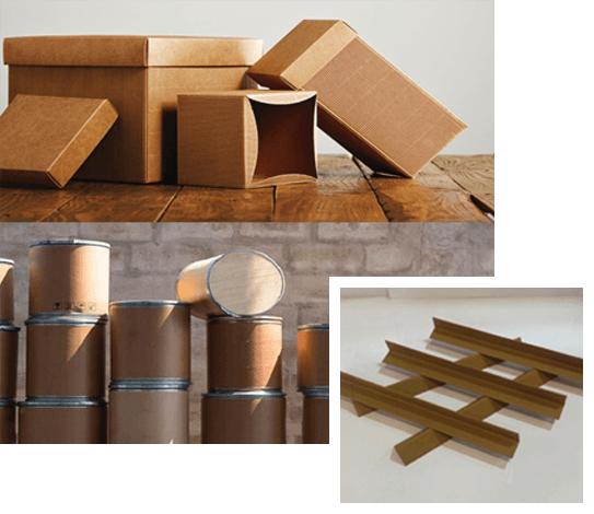 Paper-board fluting application