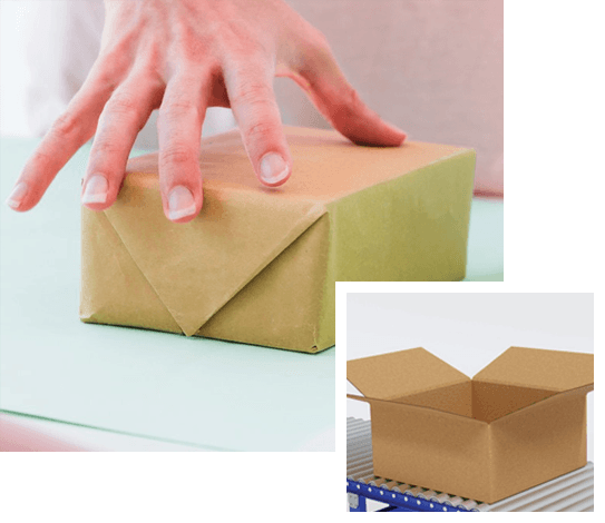 Carton-board side pasting application